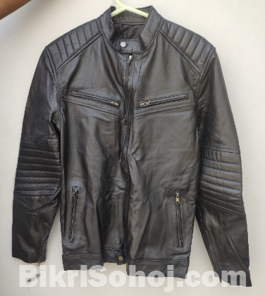 100% Genuine Sheep Leather Jacket for men